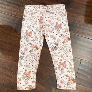 Charlie’s Project Cloud Soft Hello Kitty Print Kids Leggings 18-24m NWT